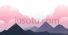 山脉,插画,粉色,紫色,黑色PNG