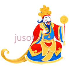 财神,红色,金色PNG