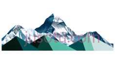 山峰,几何图形,蓝色,绿色PNG