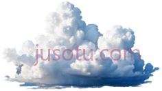 云,蓬松,白色PNG