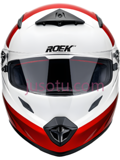 摩托车头盔,红色PNG