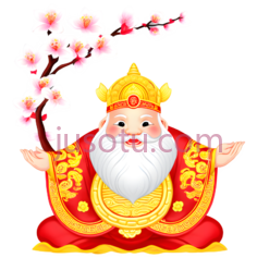 春节,招财神PNG
