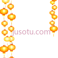 灯笼,中式,黄色PNG