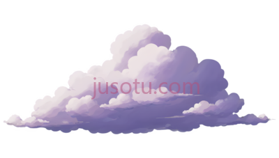 云彩,紫色, PNG