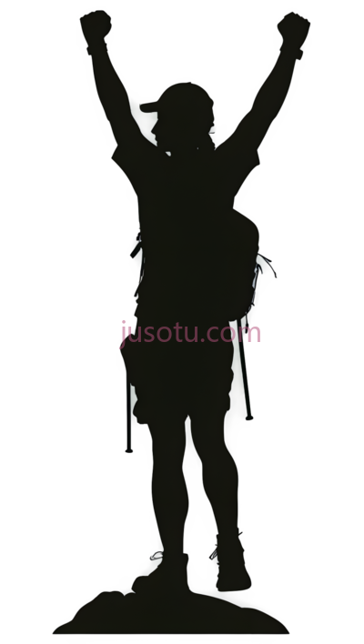 人,剪影,黑色, PNG