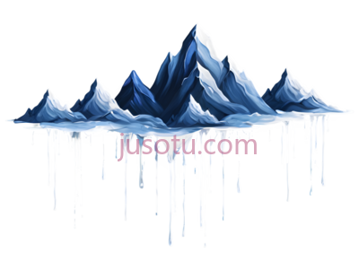 冰山,滴落,白色, PNG