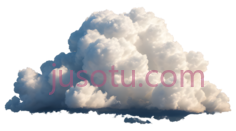 云,蓬松,白色PNG