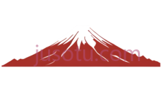 富士山,红色PNG