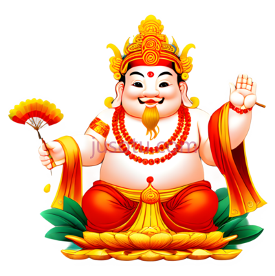 春节,财神, PNG