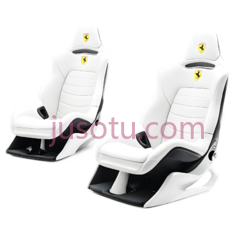 赛车座椅,运动型,白色PNG