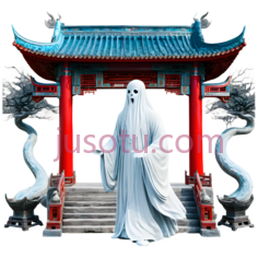 幽灵,寺庙PNG
