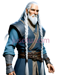 人物,古代战士,蓝色PNG