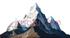 山峰,插画,白色,灰色,黑色PNG