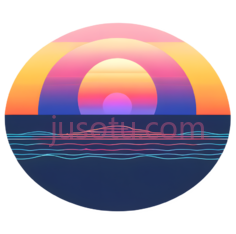 海洋日落PNG