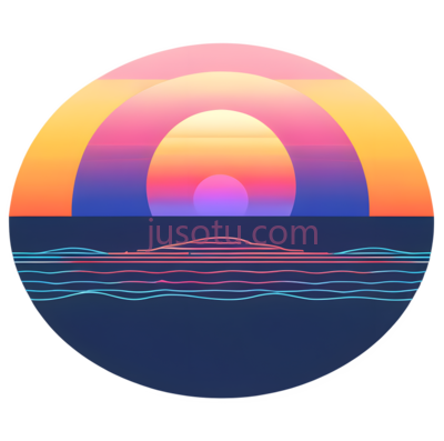 海洋日落, PNG