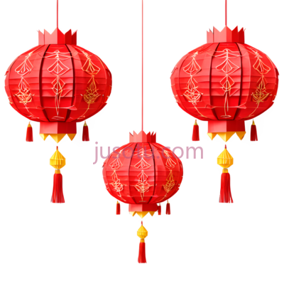 折纸,灯笼, PNG