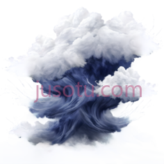 云朵,抽象,白色,蓝色PNG