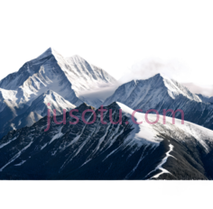 山峰,自然景观,白色,蓝色PNG