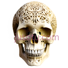 颅骨PNG