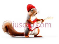 松鼠,卡通,棕色,白色PNG