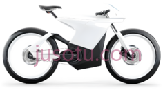摩托车,现代设计,白色PNG