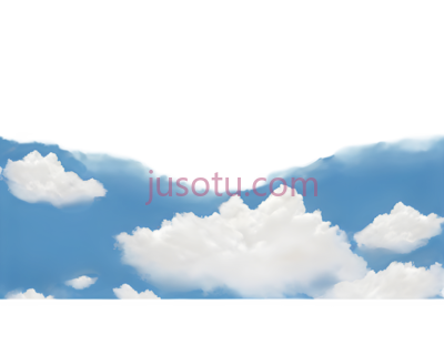 云,蓬松,白色, PNG