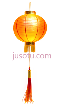 灯笼,中式,黄色PNG
