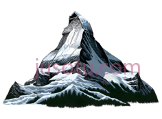 山峰,数字,白色,灰色PNG