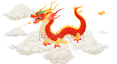 龙,云, PNG