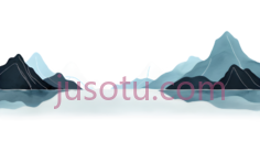 山脉,抽象,蓝色,白色PNG