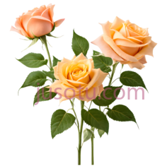 桃花,玫瑰, PNG