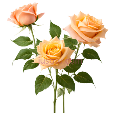 桃花,玫瑰, PNG