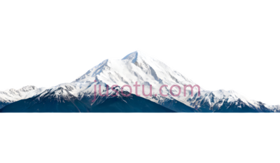 富士山,白色,蓝色, PNG