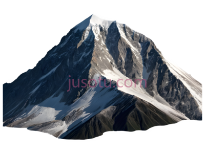 山峰,逼真,白色,灰色,黑色, PNG