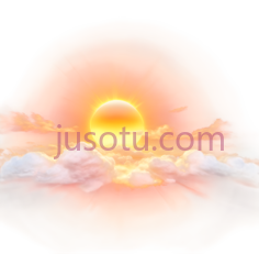 太阳,日出,日落,橙色PNG