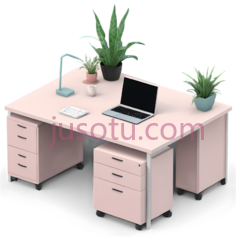 办公桌, PNG