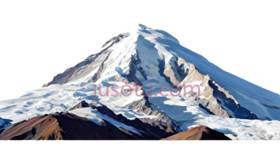 珠穆朗玛峰,自然景观,白色,蓝色, PNG