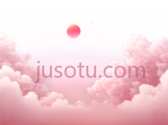 云朵,月亮,梦幻,粉色PNG
