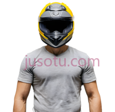 头盔,运动风,黄色,黑色PNG