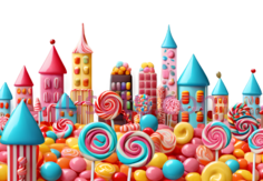 棒棒糖,糖果,卡通,橙色PNG