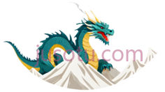 龙,卡通,绿色,黄色PNG