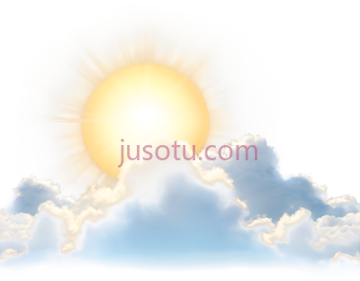 太阳,放射状光芒,黄色, PNG