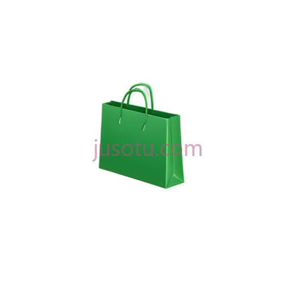 购物袋,绿色, PNG