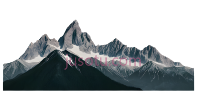 山脉,3D渲染,白色,灰色, PNG