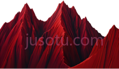 山脉,抽象,红色PNG