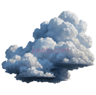 云,3D,白色, PNG