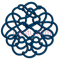 花纹,复杂,对称,蓝色PNG