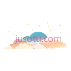 云朵,星空, PNG