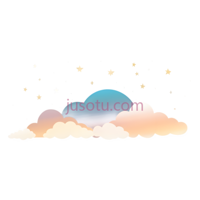 云朵,星空, PNG