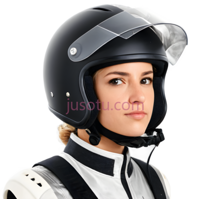 女赛车手,头盔, PNG